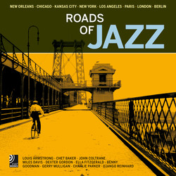 книга Roads of Jazz: New Orleans, Chicago, Kansas City, New York, Los Angeles, Paris, London, Berlin (+ 6 CDs), автор: Peter Bolke, Rolf Enoch